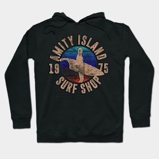 amity island surf shop 1975 Hoodie